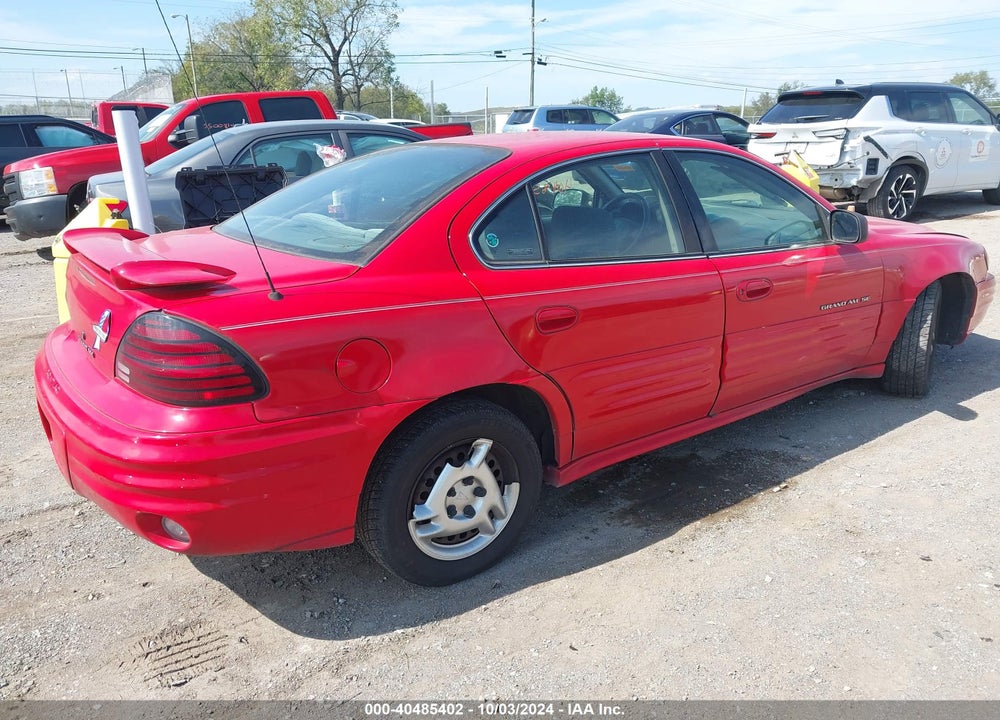 2001 PONTIAC GRAND AM SE1 VIN: 1G2NF52TX1M505941
