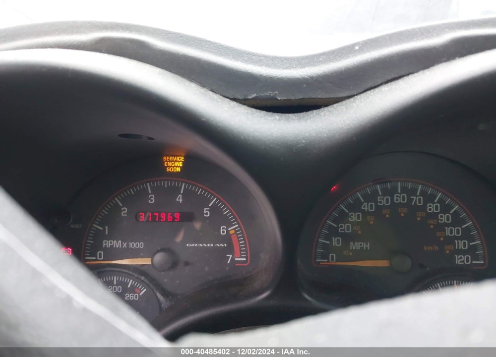2001 PONTIAC GRAND AM SE1 VIN: 1G2NF52TX1M505941