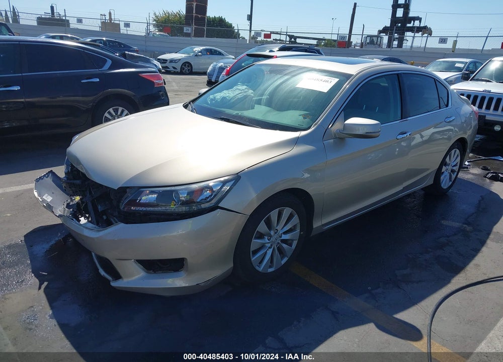 2014 HONDA ACCORD EX VIN: 1HGCR2F74EA245308