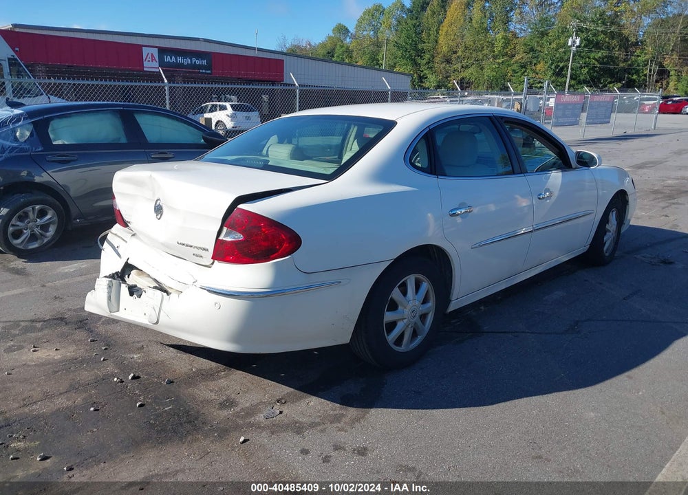 2005 BUICK LACROSSE CXL VIN: 2G4WD532451259980