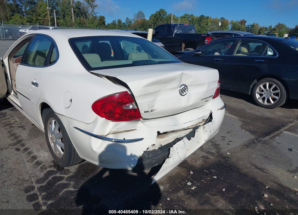 2005 BUICK LACROSSE CXL VIN: 2G4WD532451259980