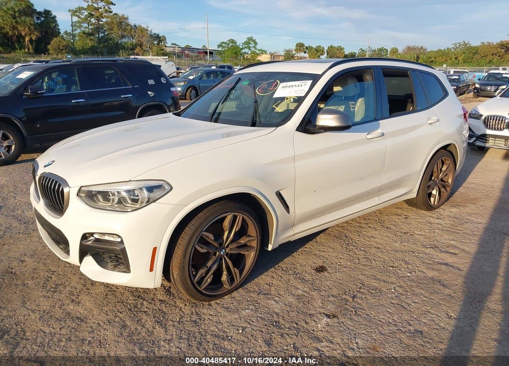 2019 BMW X3 M40I VIN: 5UXTS3C58K0Z08634