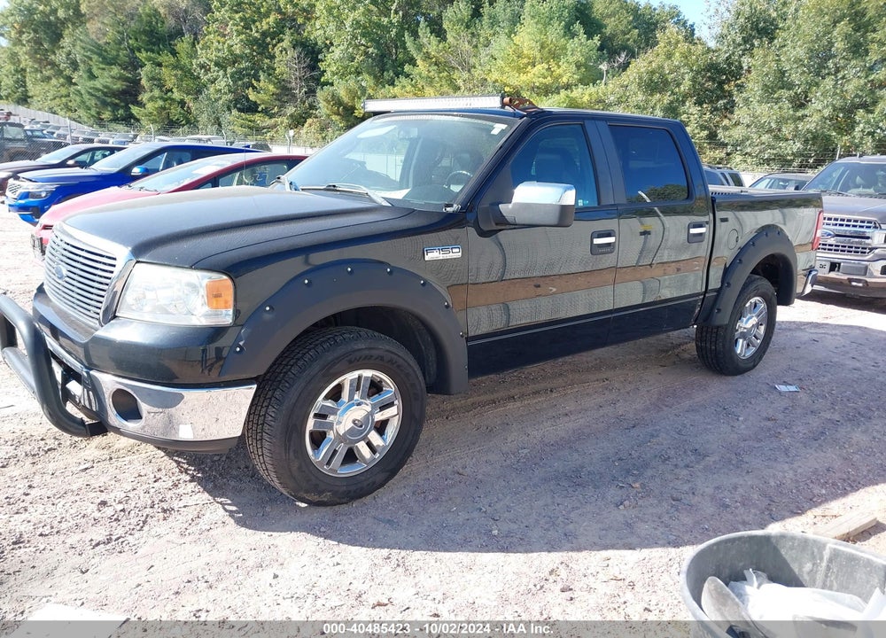 2008 FORD F-150 LARIAT VIN: 1FTPW14V28FA71167