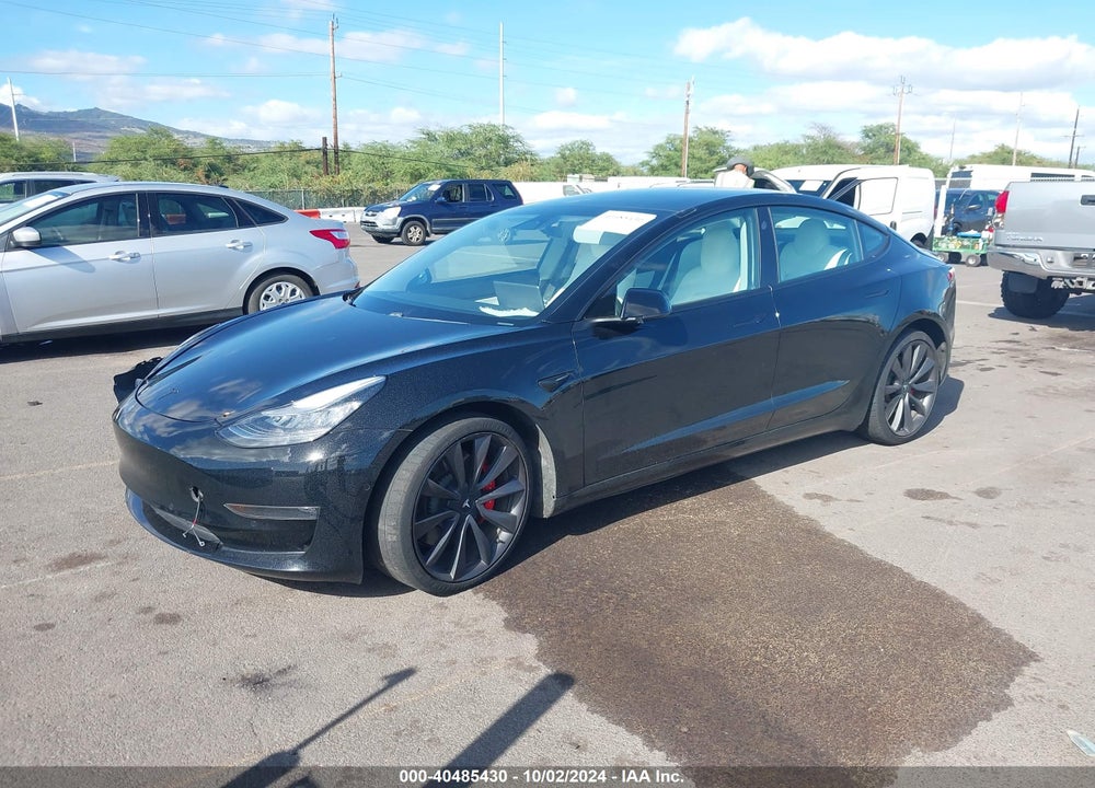 2020 TESLA MODEL 3 PERFORMANCE DUAL MOTOR ALL-WHEEL DRIVE VIN: 5YJ3E1EC8LF742398