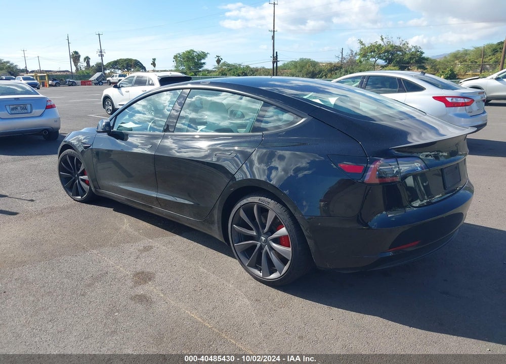 2020 TESLA MODEL 3 PERFORMANCE DUAL MOTOR ALL-WHEEL DRIVE VIN: 5YJ3E1EC8LF742398