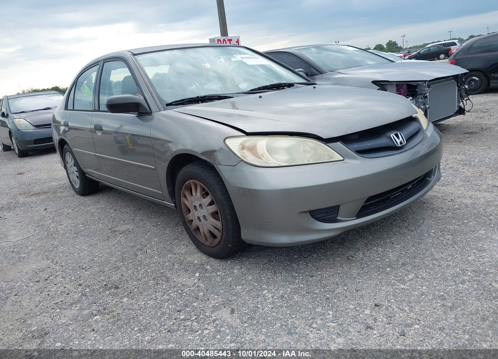 2005 HONDA CIVIC LX VIN: JHMES16525S007731