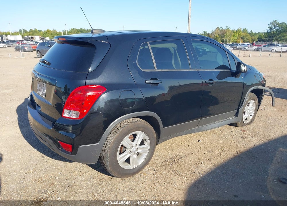 2019 CHEVROLET TRAX LS VIN: 3GNCJKSB0KL286577