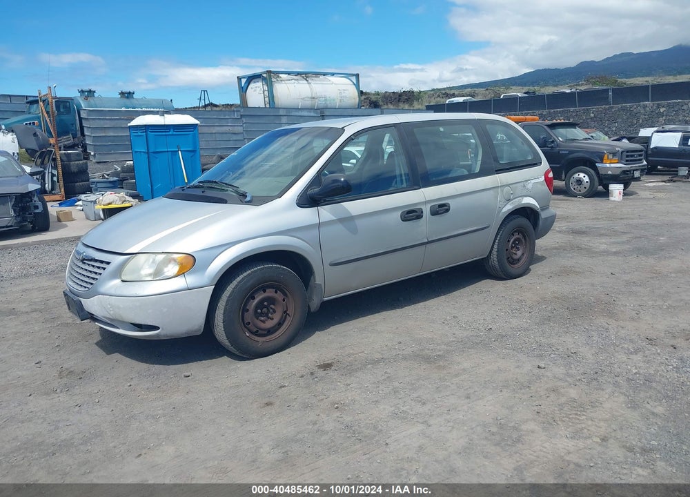2002 CHRYSLER VOYAGER EC VIN: 1C4GJ15B82B557693