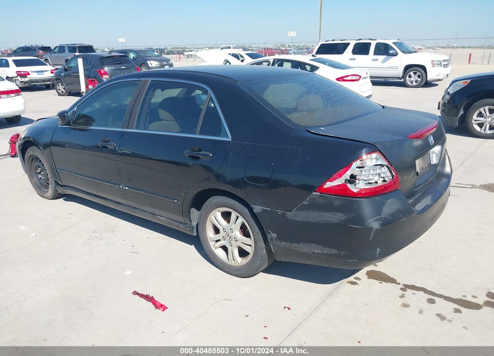 2006 HONDA ACCORD 2.4 SE VIN: 1HGCM56366A129610