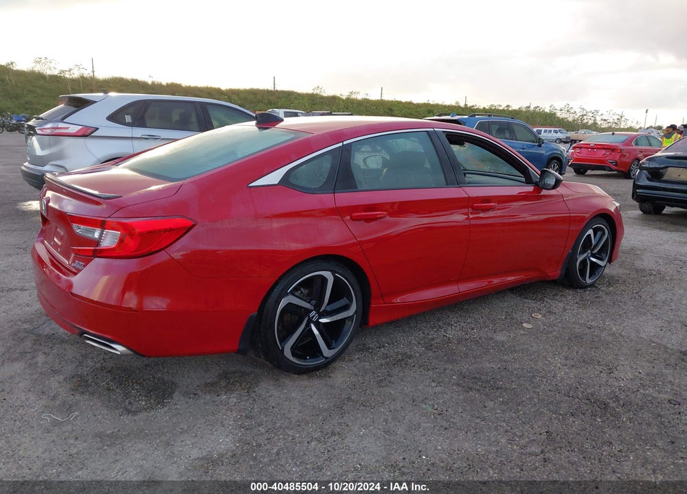 2022 HONDA ACCORD SPORT 2.0T VIN: 1HGCV2F38NA005350