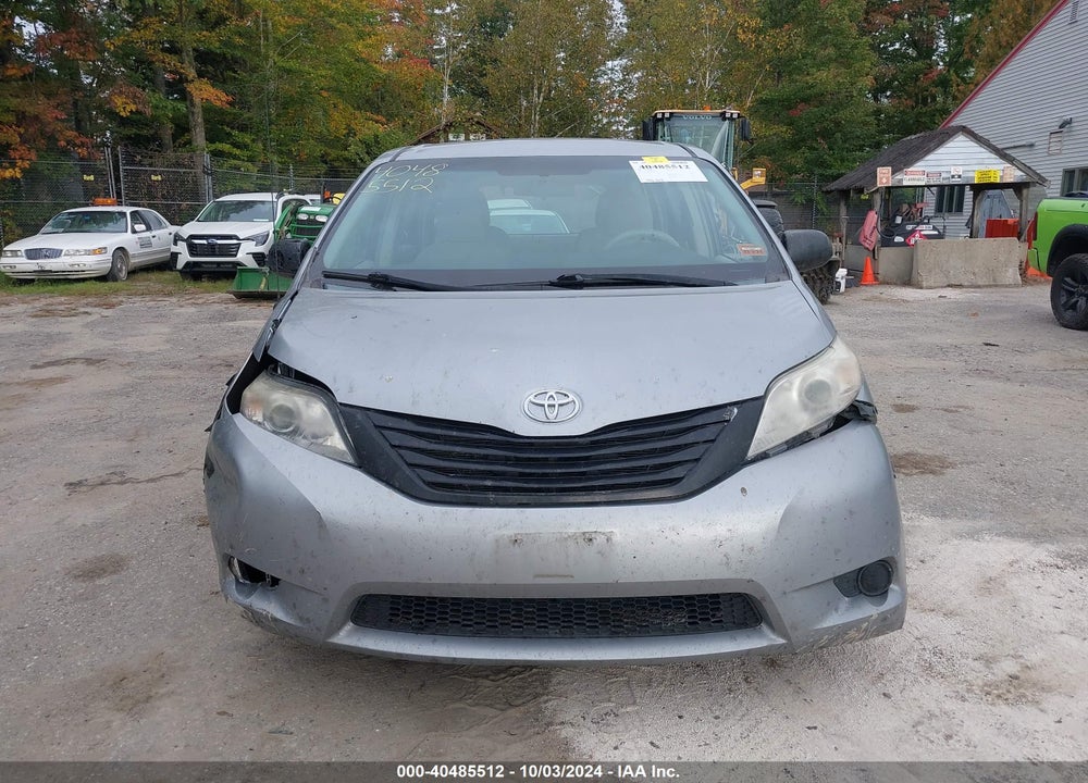 2013 TOYOTA SIENNA L V6 7 PASSENGER VIN: 5TDZK3DC3DS362074