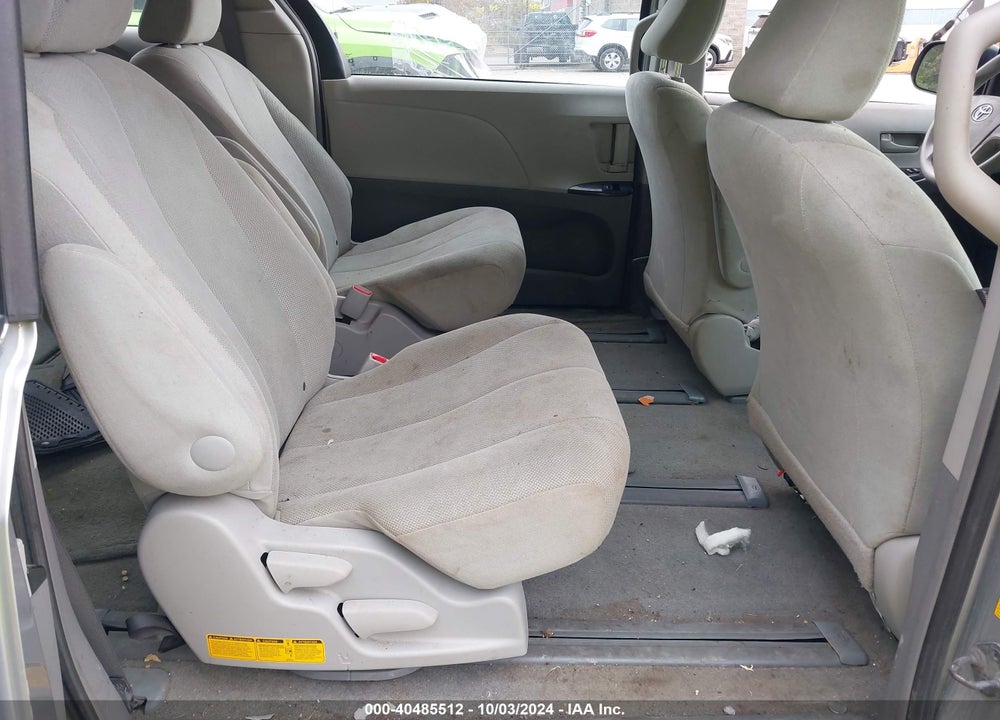 2013 TOYOTA SIENNA L V6 7 PASSENGER VIN: 5TDZK3DC3DS362074