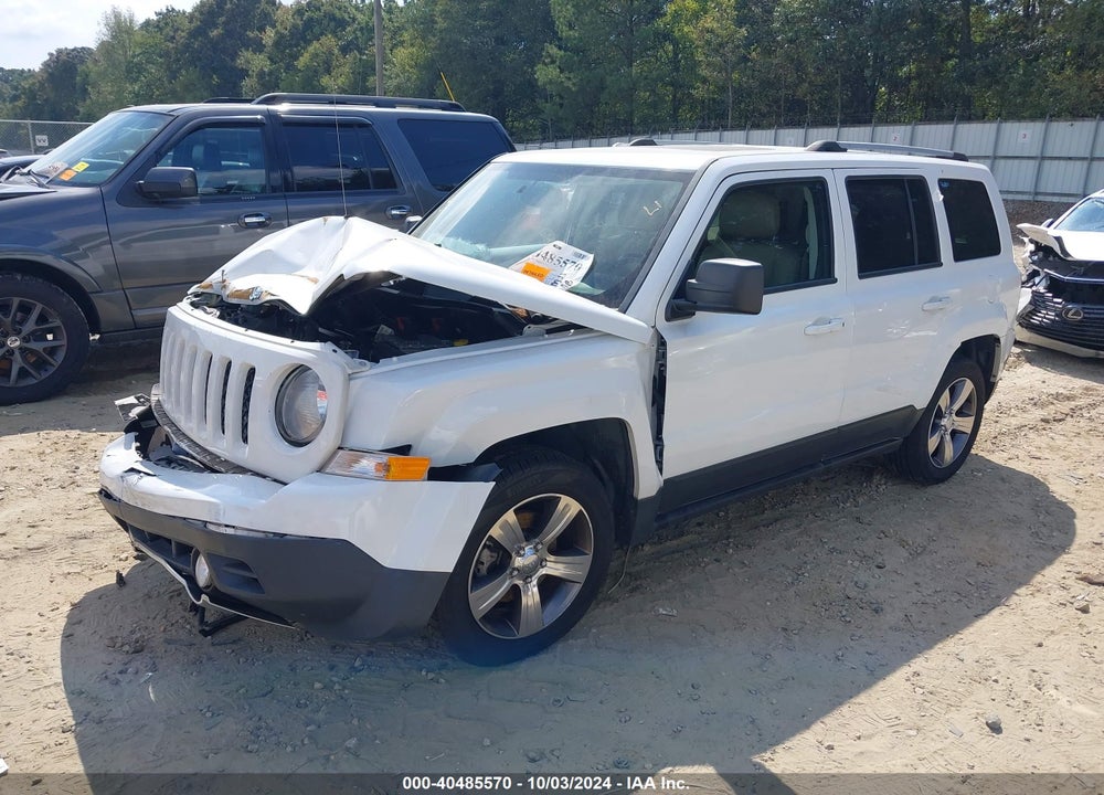 2016 JEEP PATRIOT HIGH ALTITUDE EDITION VIN: 1C4NJPFA0GD643415
