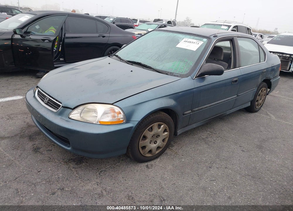 1998 HONDA CIVIC LX VIN: 2HGEJ6674WH545599