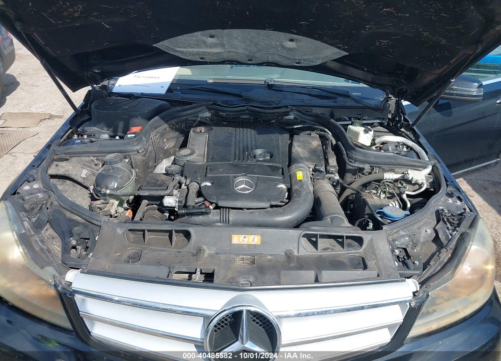 2012 MERCEDES-BENZ C 250 VIN: WDDGF4HB9CA604418