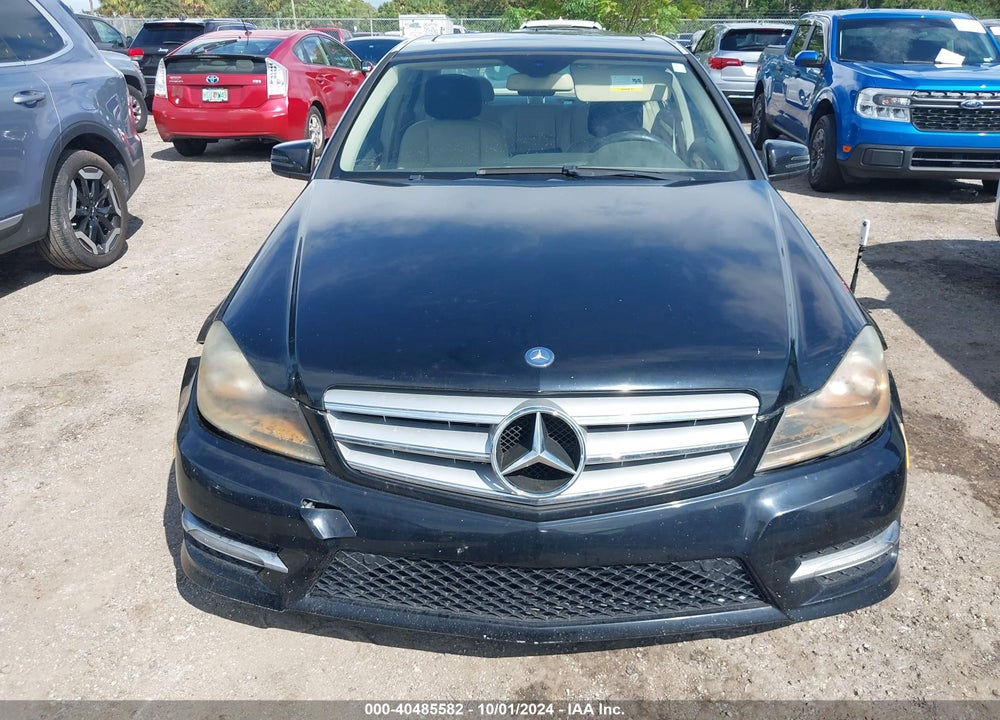 2012 MERCEDES-BENZ C 250 VIN: WDDGF4HB9CA604418