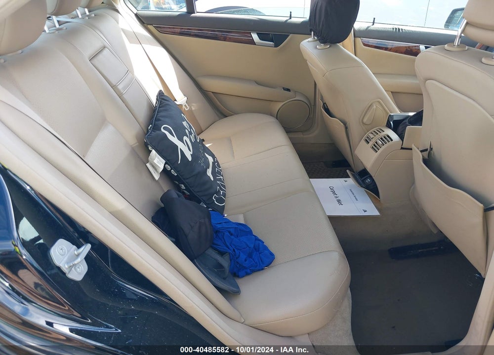2012 MERCEDES-BENZ C 250 VIN: WDDGF4HB9CA604418
