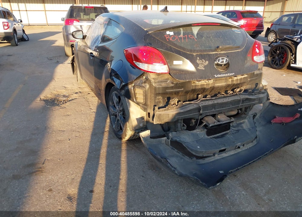 2017 HYUNDAI VELOSTER VALUE EDITION VIN: KMHTC6AD9HU318160