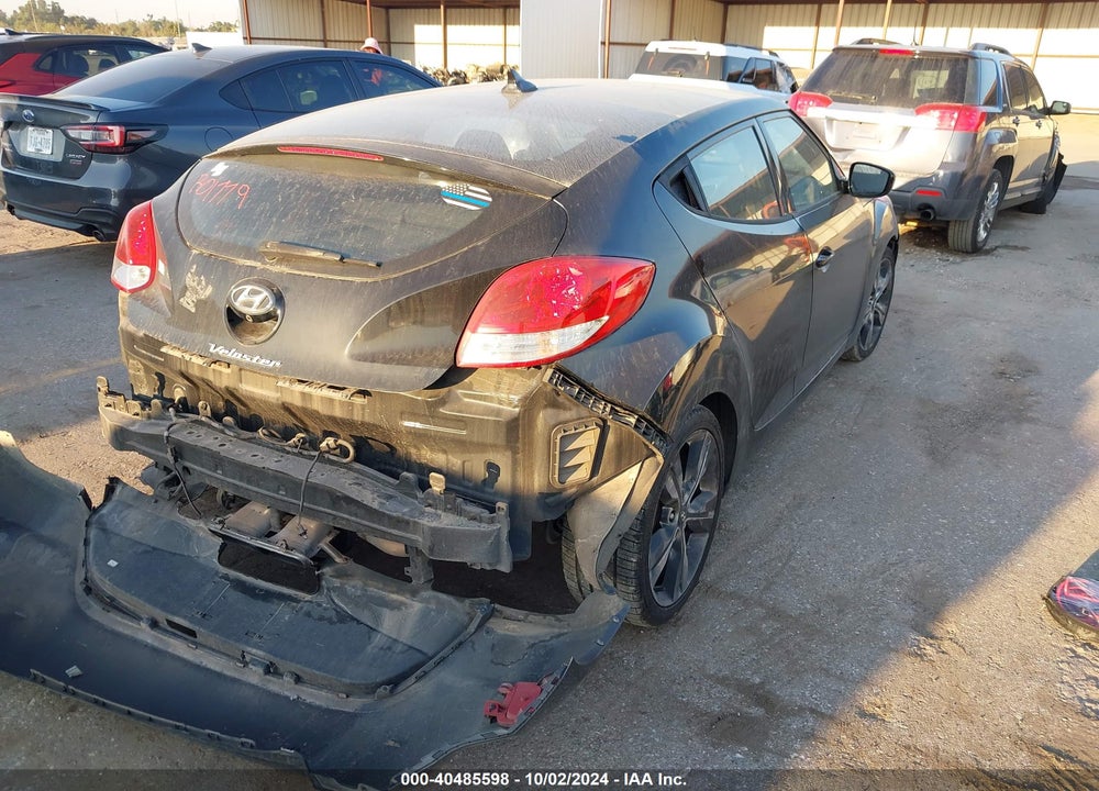 2017 HYUNDAI VELOSTER VALUE EDITION VIN: KMHTC6AD9HU318160
