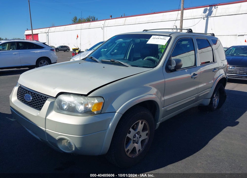 2005 FORD ESCAPE LIMITED VIN: 1FMYU04195KB29324