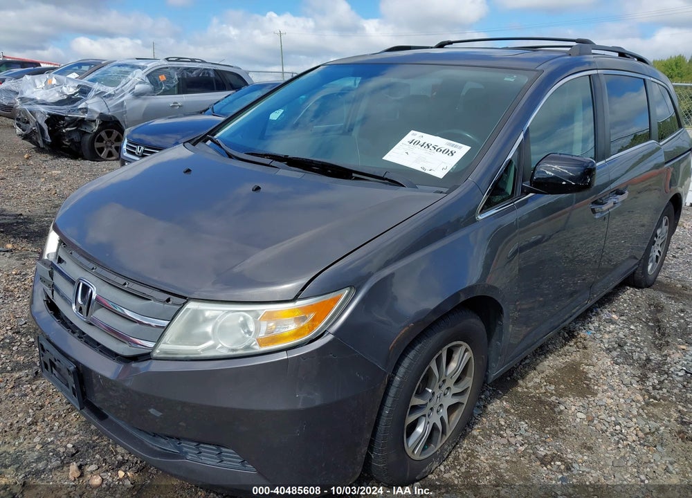 2013 HONDA ODYSSEY EX-L VIN: 5FNRL5H66DB052583