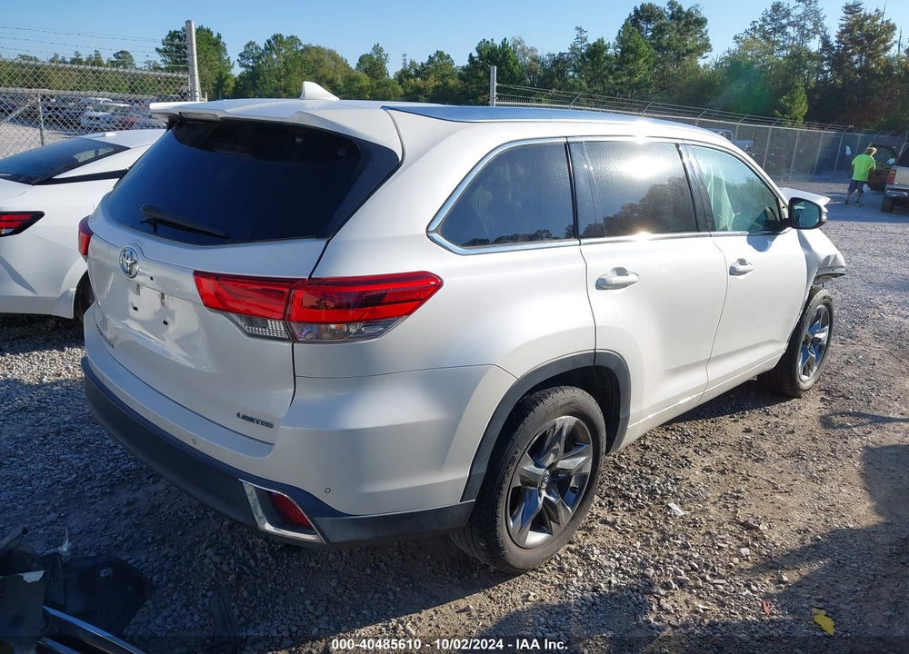 2018 TOYOTA HIGHLANDER LIMITED/PLATINUM VIN: 5TDYZRFH5JS254909