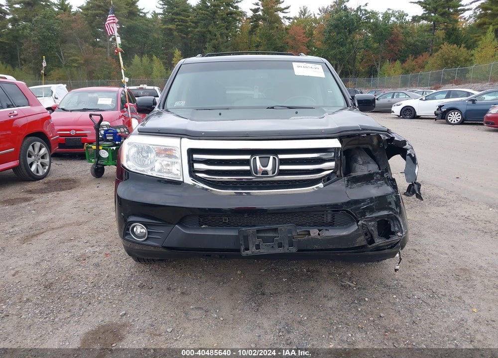 2014 HONDA PILOT TOURING VIN: 5FNYF4H99EB048598