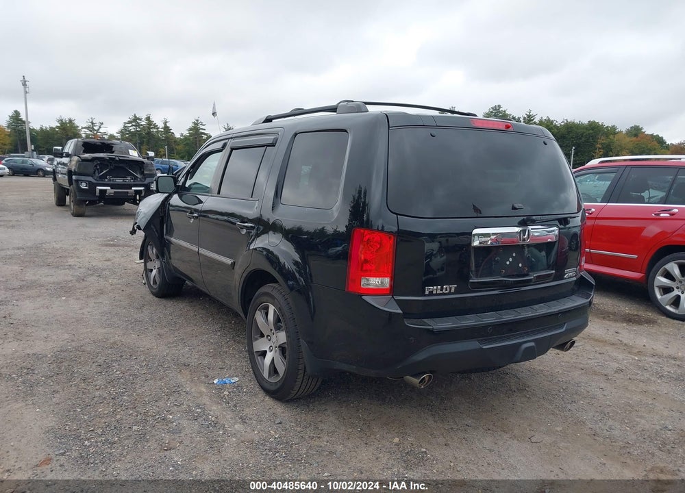 2014 HONDA PILOT TOURING VIN: 5FNYF4H99EB048598