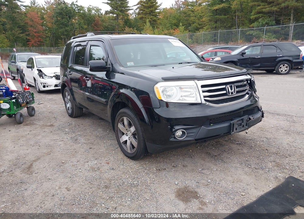 2014 HONDA PILOT TOURING VIN: 5FNYF4H99EB048598