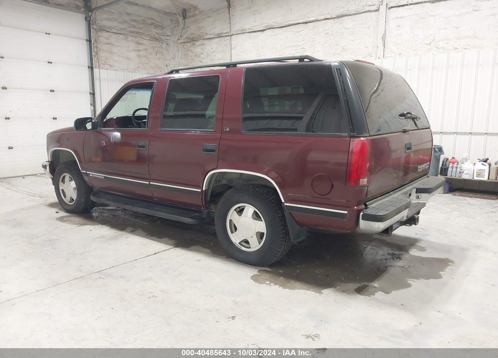 1999 CHEVROLET TAHOE LS VIN: 1GNEK13R0XJ545823