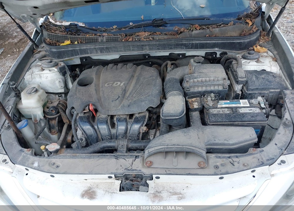 2012 HYUNDAI SONATA GLS VIN: 5NPEB4AC4CH335009