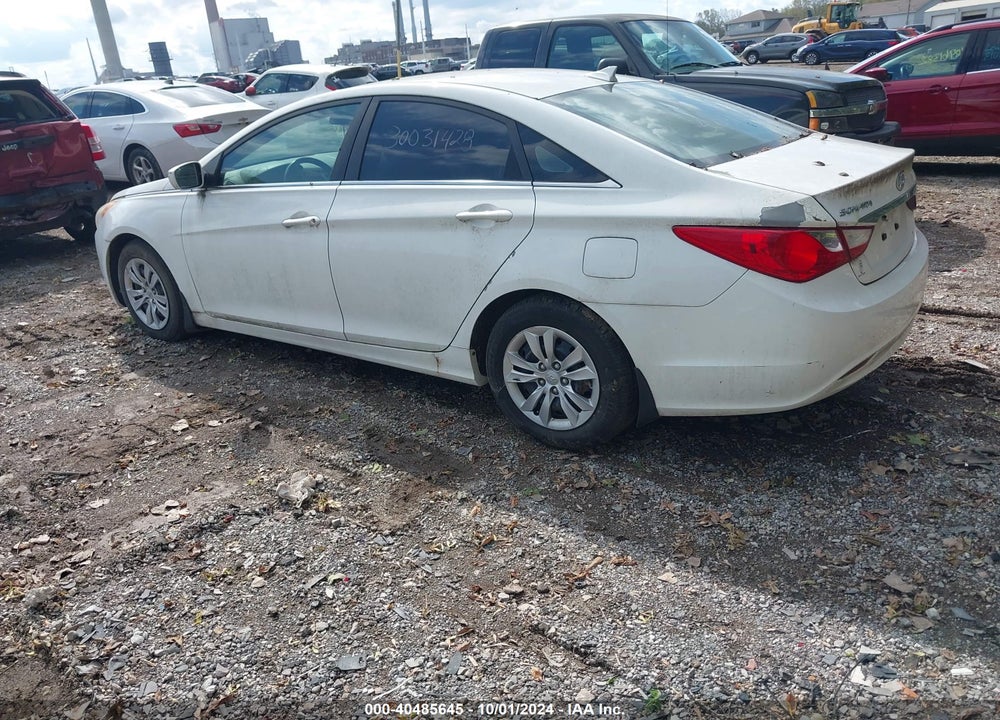2012 HYUNDAI SONATA GLS VIN: 5NPEB4AC4CH335009