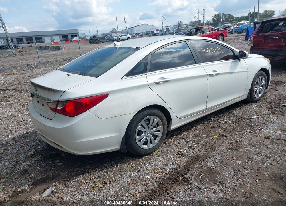 2012 HYUNDAI SONATA GLS VIN: 5NPEB4AC4CH335009