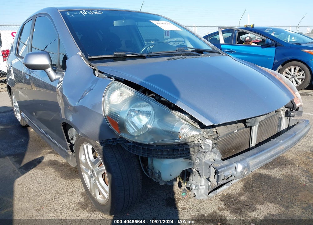 2008 HONDA FIT SPORT VIN: JHMGD38608S027291