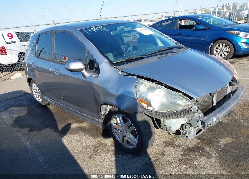 2008 HONDA FIT SPORT VIN: JHMGD38608S027291