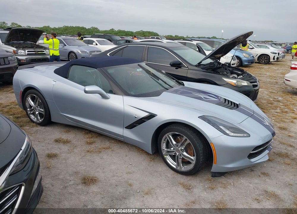2017 CHEVROLET CORVETTE STINGRAY VIN: 1G1YA3D79H5106494