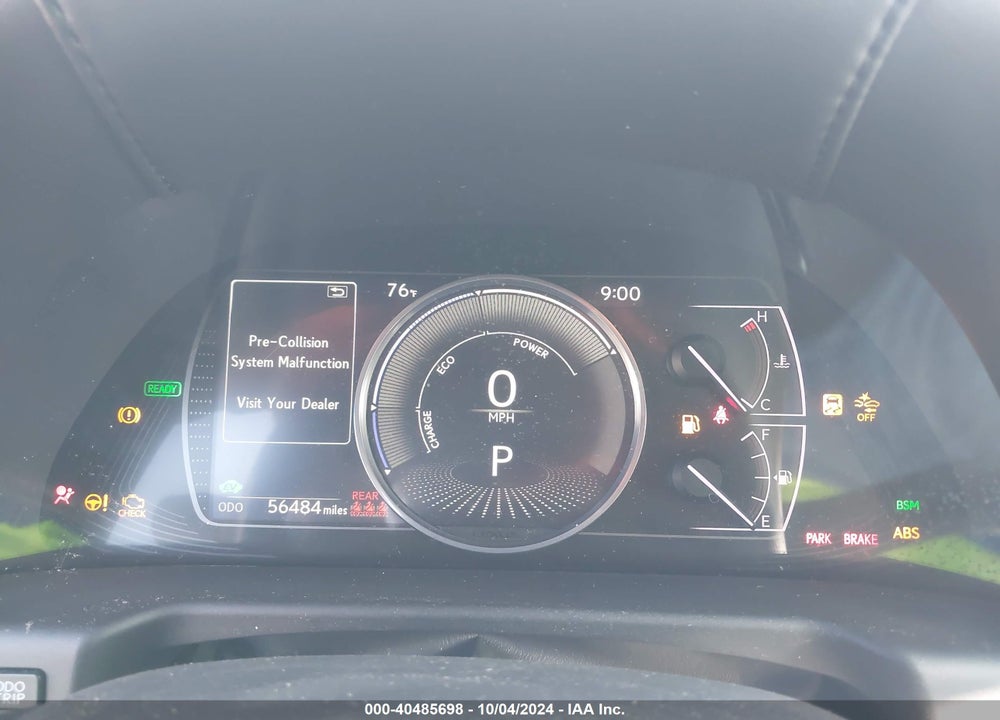 2021 LEXUS ES 300H VIN: 58ADA1C12MU005910
