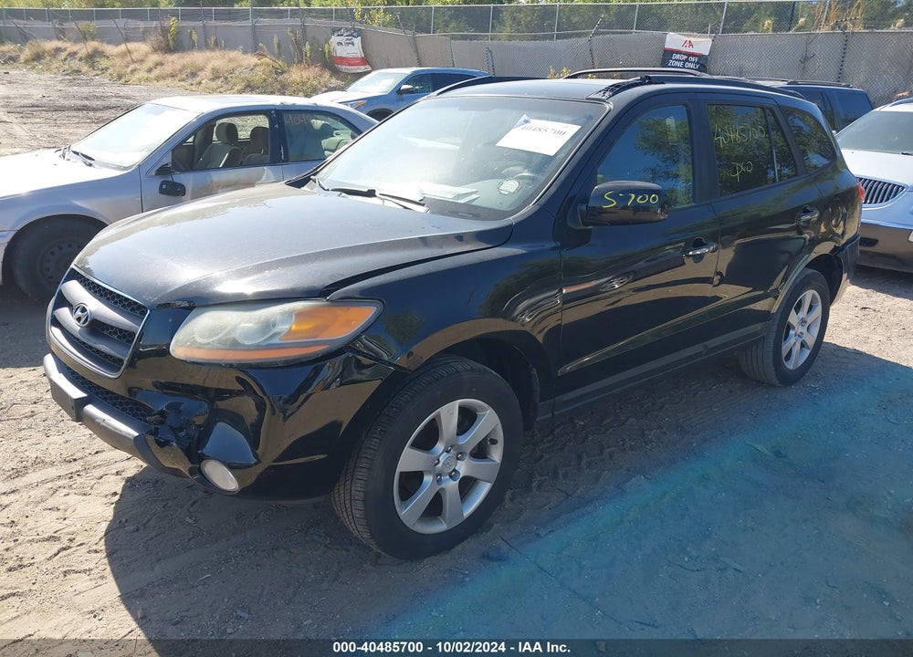 2009 HYUNDAI SANTA FE LIMITED VIN: 5NMSH13E99H285972