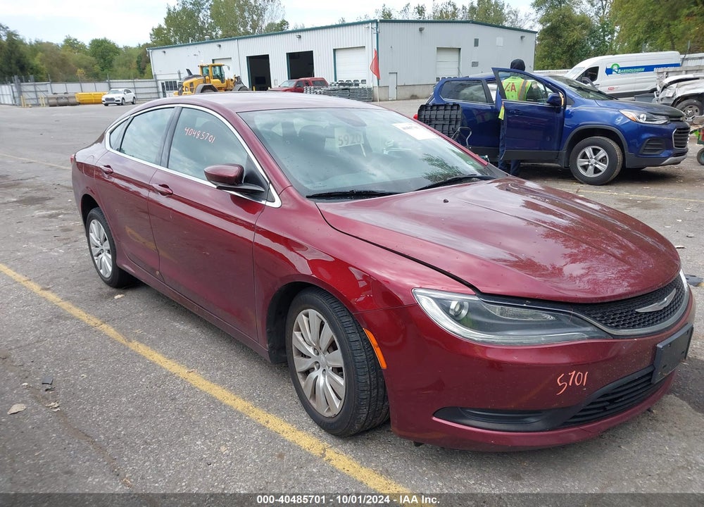 2015 CHRYSLER 200 LX VIN: 1C3CCCFB5FN726628