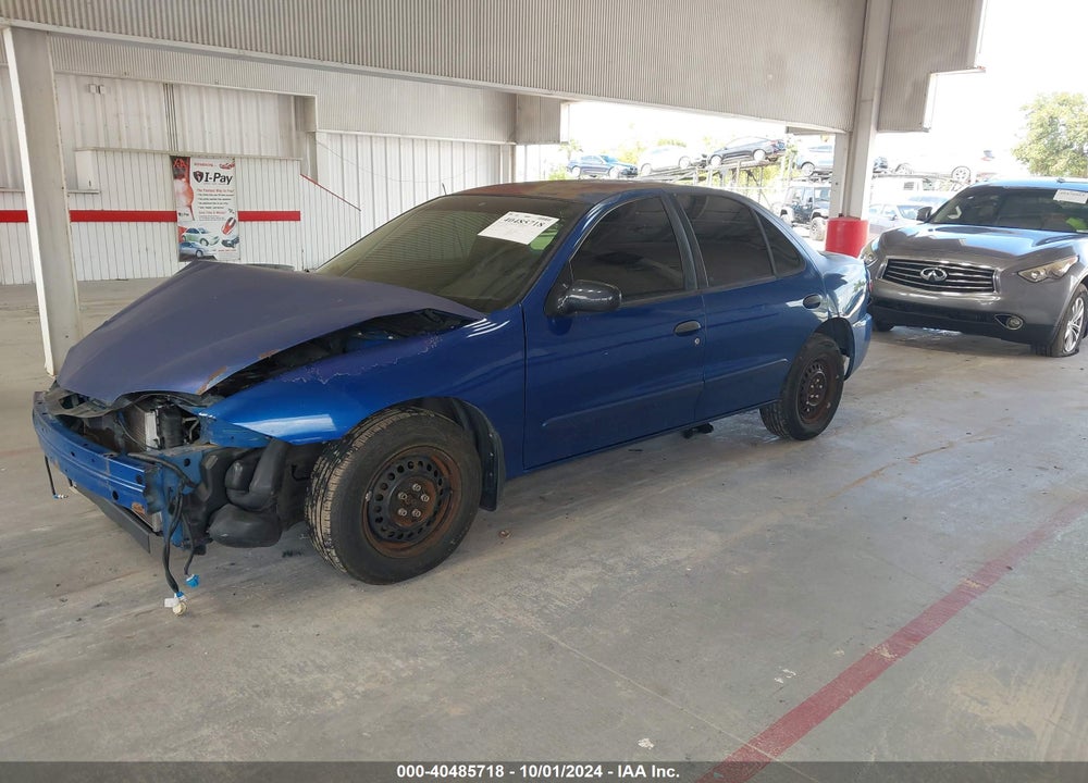 2004 CHEVROLET CAVALIER VIN: 1G1JC52F947220883