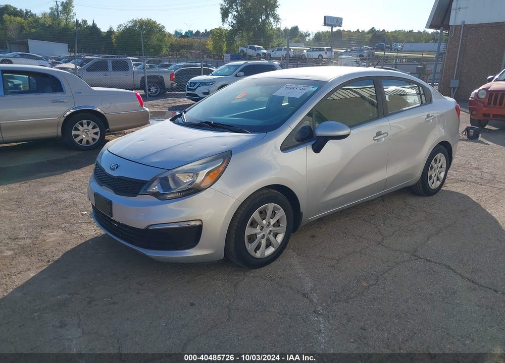 2016 KIA RIO LX VIN: KNADM4A33G6687629