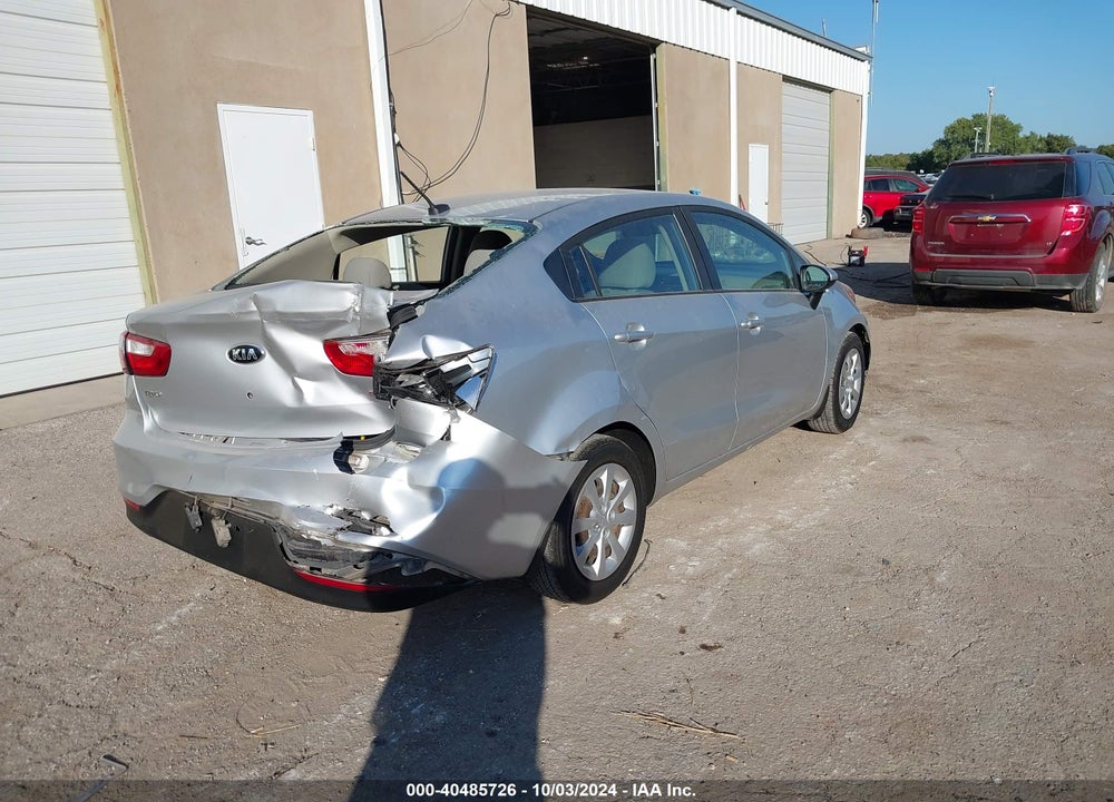 2016 KIA RIO LX VIN: KNADM4A33G6687629