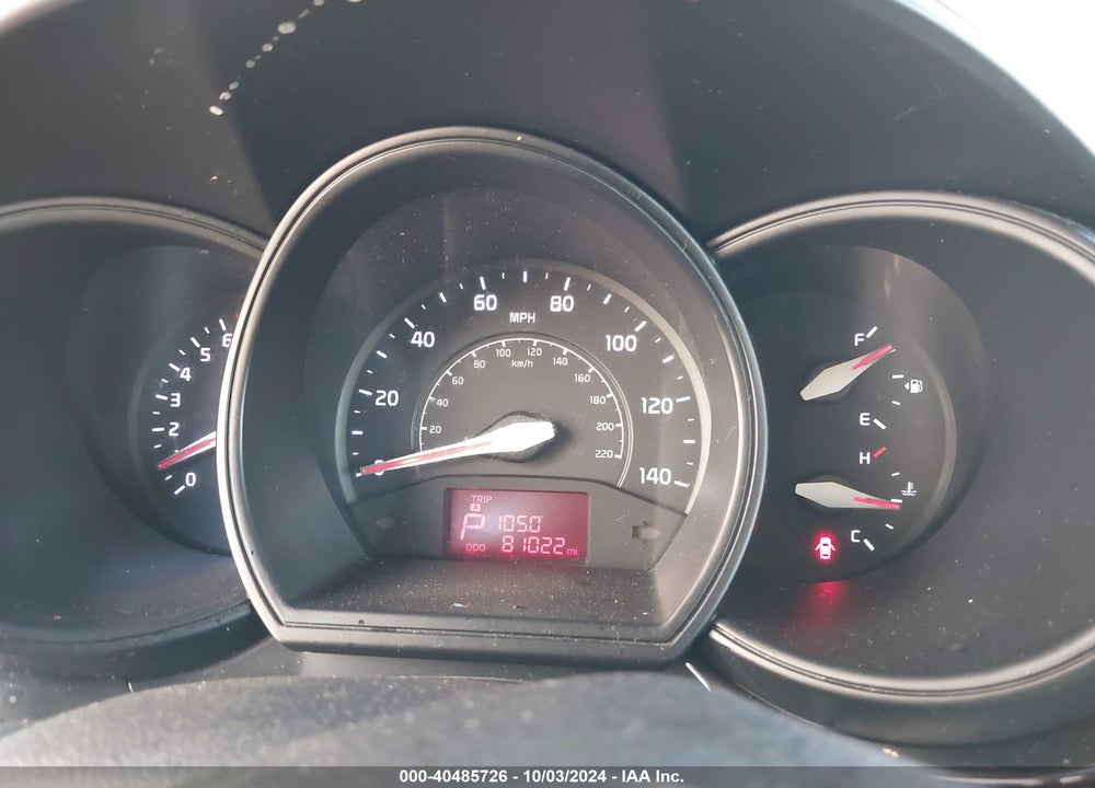 2016 KIA RIO LX VIN: KNADM4A33G6687629