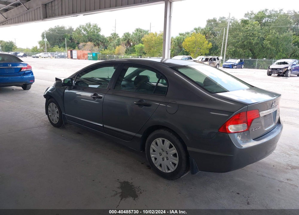 2011 HONDA CIVIC VP VIN: 19XFA1F39BE017288