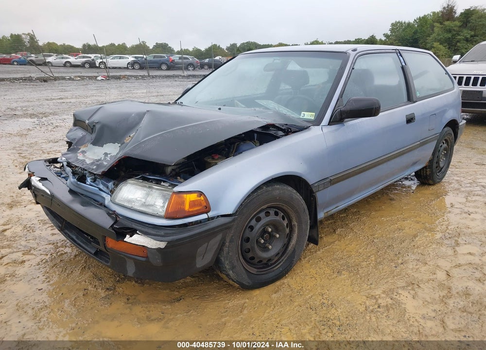 1989 HONDA CIVIC DX VIN: JHMED6451KS005152