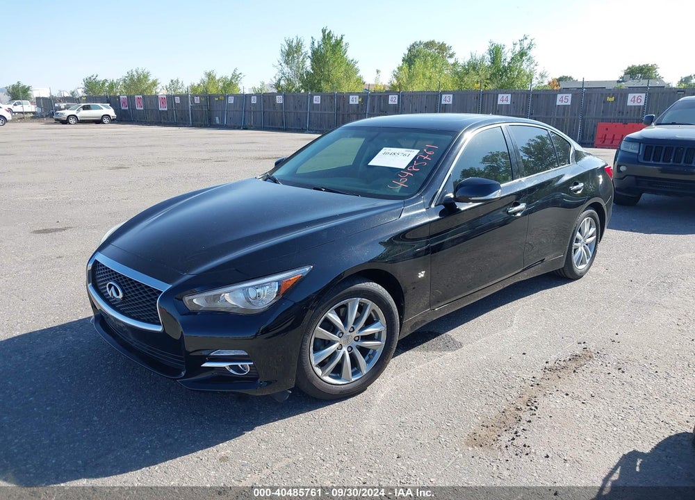 2015 INFINITI Q50 PREMIUM VIN: JN1BV7AR4FM395837