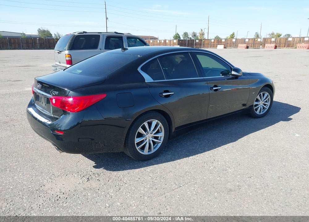 2015 INFINITI Q50 PREMIUM VIN: JN1BV7AR4FM395837