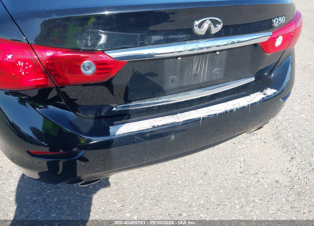 2015 INFINITI Q50 PREMIUM VIN: JN1BV7AR4FM395837