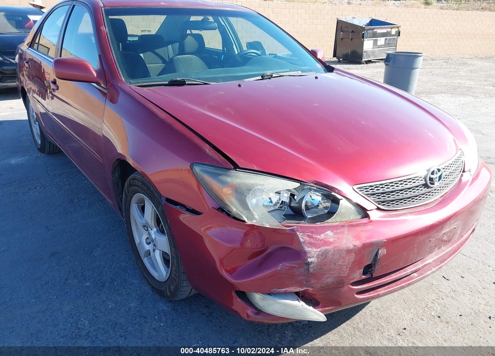 2002 TOYOTA CAMRY SE VIN: JTDBE30K020044354