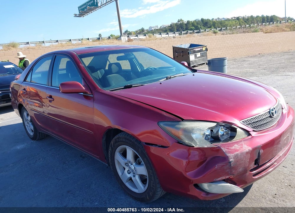 2002 TOYOTA CAMRY SE VIN: JTDBE30K020044354
